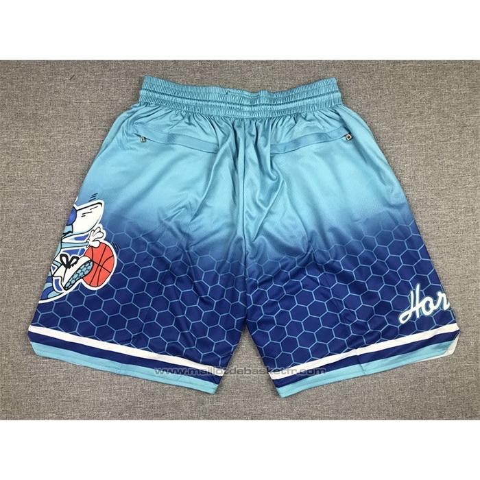 Short Charlotte Hornets Ville Just Don 2021-22 Vert
